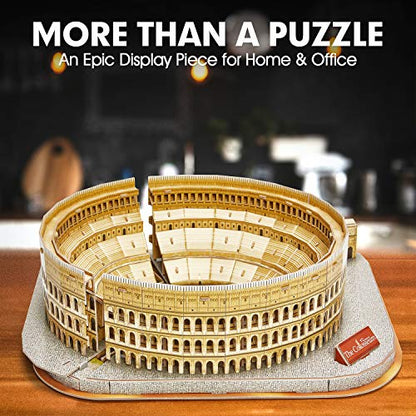 CubicFun Rome Colosseum 3D Architecture Puzzle, 131 Pieces, Ages 8+ - style: 2 Italy︱The Colosseum