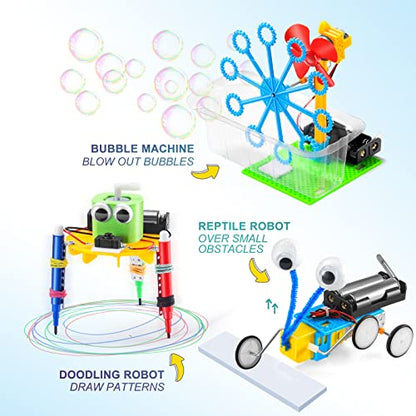 STEM Toys Science Kits for Kids Robotics, Boys Birthday Gifts Girls Crafts