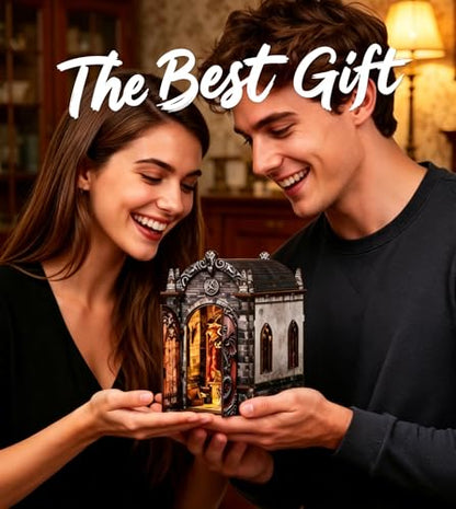 Spilay Book Nook Kit for Adults, Magic DIY Miniature House Kit - color: Dragons Treasure Labyrinth