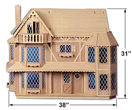 Greenleaf Harrison Dollhouse Kit - 1 Inch Scale