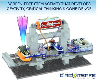 SNAP CIRCUITS BRIC Structures STEM Building & Electronics Kit, Ages 8+