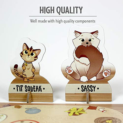 Think Fun Cat Crimes Brain Game and Brainteaser for Boys and Girls Age 8 and Up - A Smart Game with a Fun Theme and Hilarious Artwork, (1550)