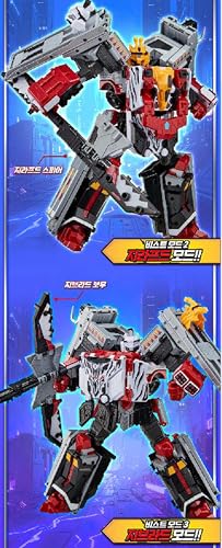 Metal Cardbot W Transforming Robot (Carrier Trailer Truck Car SAVANNARD) - color: Carrier Trailer Truck Car Savannard
