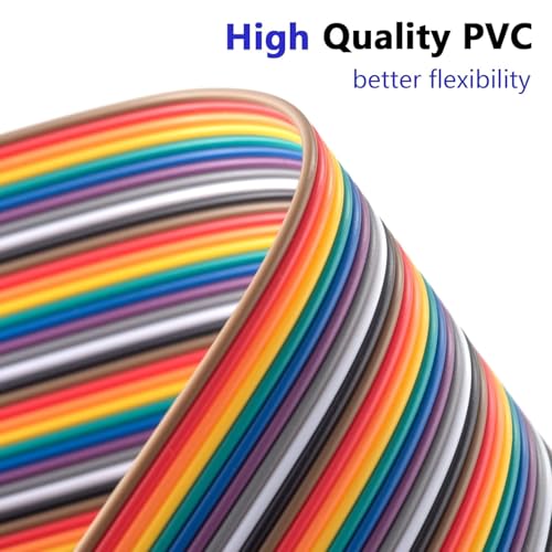 Aypzuke 10cm+20cm 240pcs Breadboard Jumper Wires Cable Kit, Male to Female, Female to Male, Compatible for Arduino and Raspberry Pi - size: 10cm+20cm