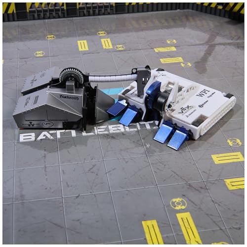 HEX BOTS BattleBots Arena Bite Force & Blacksmith, Remote Control Robot Toys for Kids with Over 20 Pieces, STEM Toys for Boys & Girls Ages 8 & Up, Batteries Included