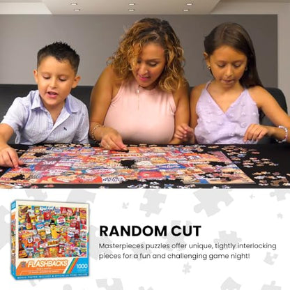 MasterPieces - 1000 Piece Jigsaw Puzzle, Breakfast of Champions, Fun for Adults, Family, Kids, Non-Glare Finish, 19.25" x 26.75" - size: 1000 Piece