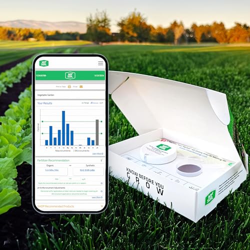 MySoil Soil Test Kit 4 Pack, Unlock Your Lawn & Garden Potential, Complete & Accurate Nutrient and pH Analysis with Recommendations Tailored to Your Soil and Plant Needs - size: 4 Kits