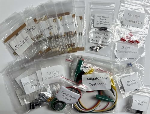 Make: Electronics 3rd Edition Kit, Mini Kit 2 Electronics Component Pack - style: PTTMini3rd-Comp2