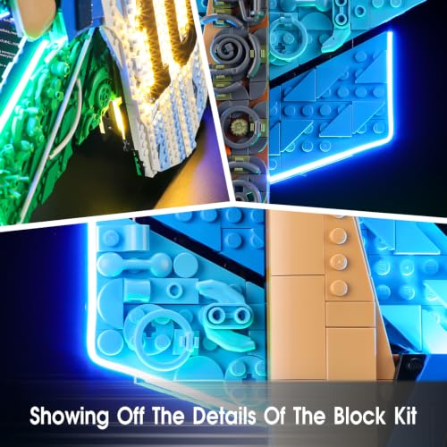 LED Light Set Compatible with Lego Lionel Messi – Celebration 43018 Set, Light Kit for Lego 43018 Building Blocks Model, Not Included The Model Set - color: 43018 Lionel Messi – Celebration Set