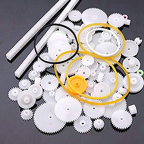 75 Type Plastic Crown Gear Single Double Reduction Gear Worm Gear (Original Version)