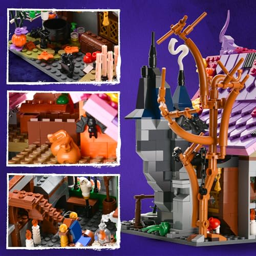 Halloween Haunted House Building Blocks Set 1202 PCS for Adults 14+