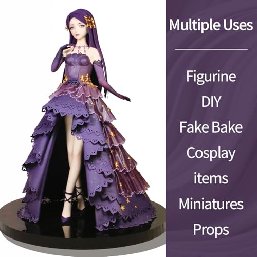 Air Dry Clay Lightweight, Flexible Modeling Clay for Adults Arts and Crafts - color: Purple