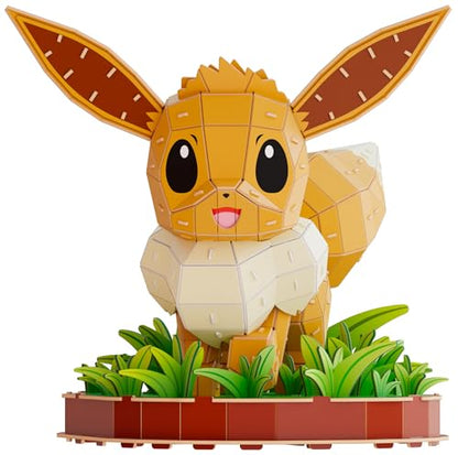 4D Build Pokémon Eevee 3D Puzzle Model Kit, Desk Décor, Shelf Display - style: Eevee 238 pcs