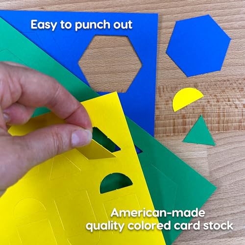 Pattern Block Shapes, Math Manipulatives, 882 Piece