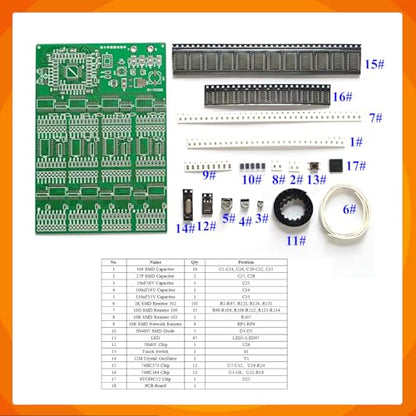 Soldering Practice Kit - 4-in-1 SMD & SMT DIY Electronic Kits | Soldering Training Board for Beginners, Hobbyists, and Students | Perfect for Learning Surface Mount Soldering Techniques