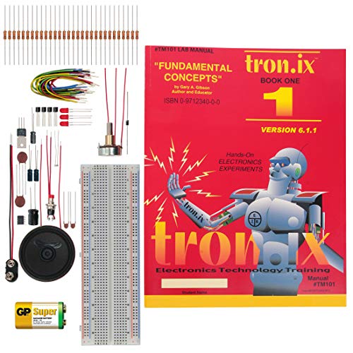 TRONIX 1 LAB - Fundamental Concepts Electronics for Robotics Lab By Electronix Express
