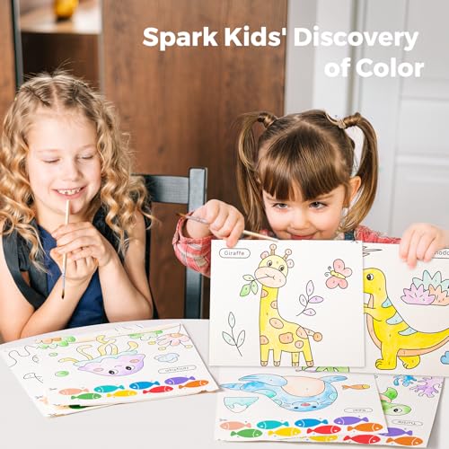 Jar Melo Paint with Water Books for Toddlers, Animals - style: Animals