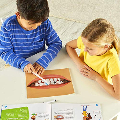 hand2mind Science Kit Head to Toe Human Body, STEM Activities for Kids Ages 5-7, STEM Toys, Slime Kit, Kids Storybook, Human Body for Kids, 10 at Home Science Experiments for Kids