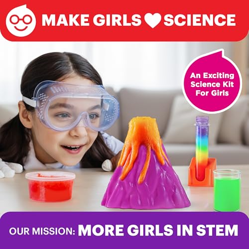 Doctor Jupiter Girls' Super Science Experiments Kit for Kids Ages 8+ - style: Girls' Super Science Kit: 8+