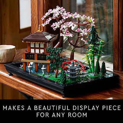 LEGO Icons Tranquil Garden Building Set - Detailed Japanese Zen Garden DIY Kit for Adults, Ages 18+ - Gift for Birthday - Building Block Set for Home Decor - 10315 - style: Standard Packaging
