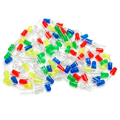 Gikfun 5mm LED Light Assorted Kit DIY LEDs for Arduino (Pack of 100pcs) EK8437