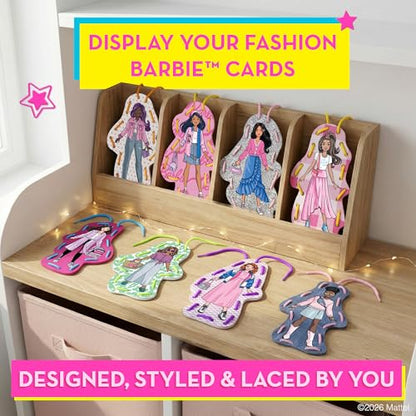 Barbie® Lacing Cards for Kids Ages 3-5 - 8 Illustrated Sewing Cards - style: Illustrated