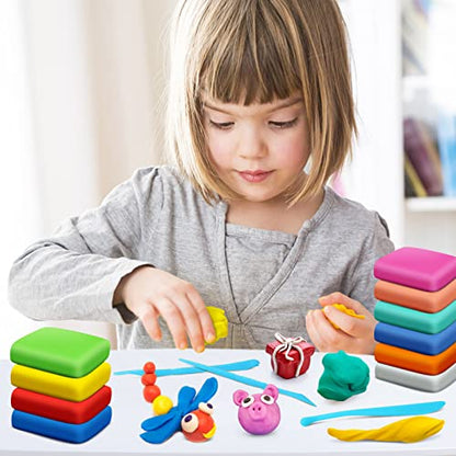 Air Dry Clay, 36 Colors Modeling Magic Clay for Kids - color: 36 Colors