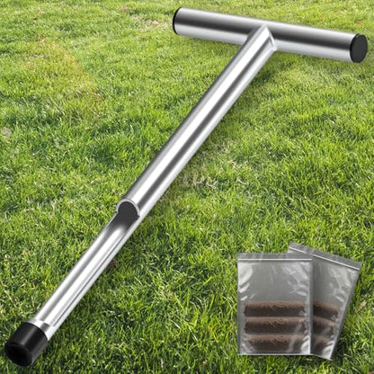 ForoGore 17 Inch Stainless Steel Soil Sampler Probe - size: 17 INCH