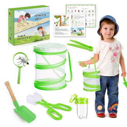 Live Caterpillar to Butterfly Kit - 7pcs Butterfly Habitat,Butterfly cage,Caterpillars for Butterflies Kit 7 Pieces,Insect Mesh Cage