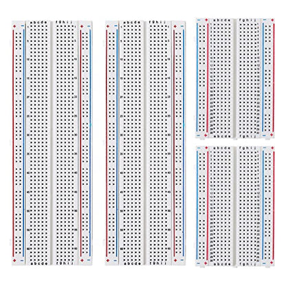 breadboard Set Prototype Board 2Pcs 400 Point and 2Pcs 830 Point Solderless Board Kit - size: 2x830+2x400