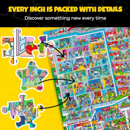 1000 Piece Puzzles for Adults - Jigsaw Puzzles 1000 Pieces for Adults - color: Hospital