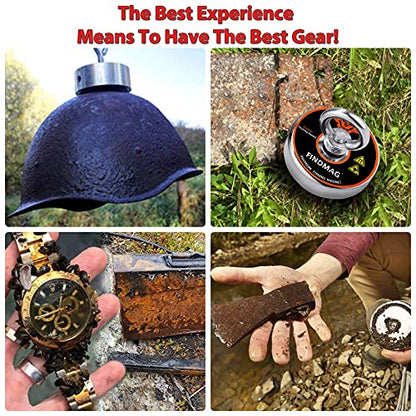 FINDMAG 1000 LBS High Power Fishing Magnet, 3.54 Inch Magnet Fishing Kit - size: 1000 LB Single Sided Magnet Kit
