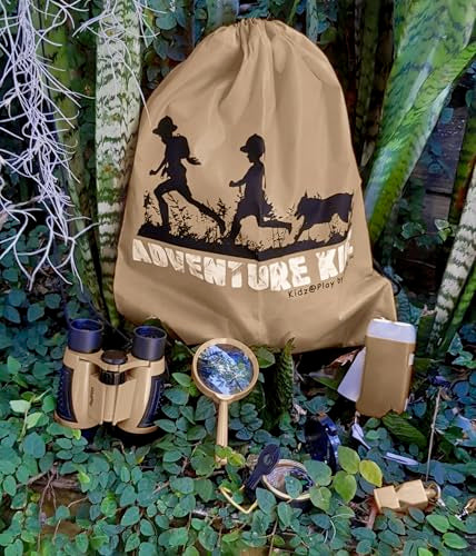 Tan Adventure Kidz Outdoor Exploration Kit - color: Brown