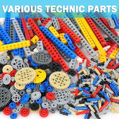 MALEKO Technical Parts Building Blocks EV3 Accessories-Gears Beams Pins - color: Multicolor