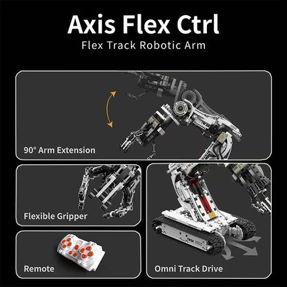 Remote Control Technic Robotic Arm Building Set,Coding for Boys 8-12