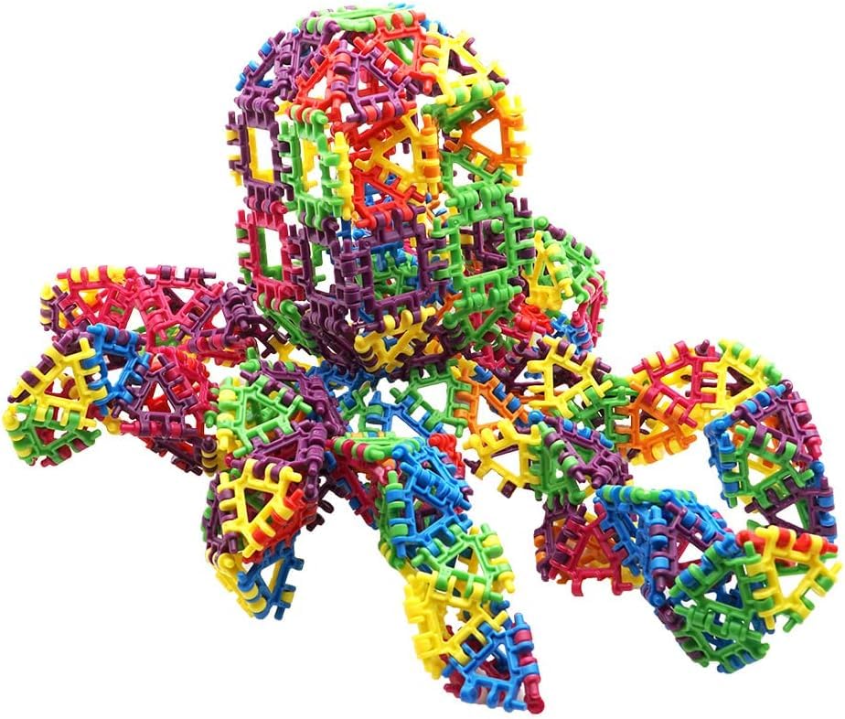 That Hinge Toy 504 Piece Extreme Builder Set - Original Colors - STEM Construction Toy Building Block Set - style: 504pc Original Colors