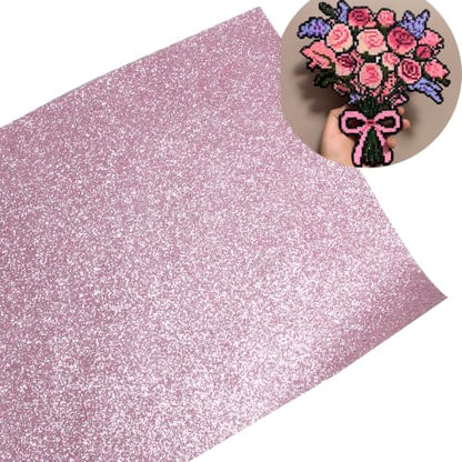 Fuse Bead Iron Paper Ironing Cloth Thick Texture Edge Binding Heat-Resistant Reusable Rainbow Gradient Fabric for Fuse Bead Towel Iron-On Transfer Craft Accessories Tool(Size:7.9"X11.8"A4) - size: Large