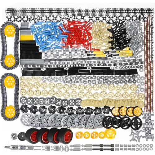 899Pcs Gears-Axles-Tires-Pins Technic Part Compatible with L Brand