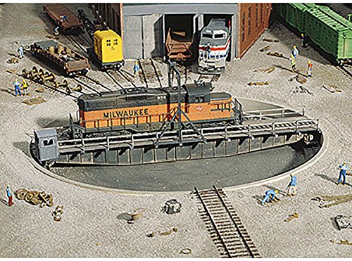 Walthers Cornerstone 90' Turntable 933-3171 HO Scale Model Railroad - Structure Kit - style: 90' Turntable