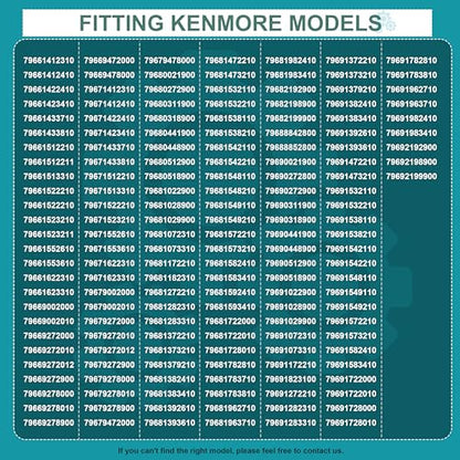 Upgraded Dryer Repair Kit Compatible with LG Kenmore Dryers Includes 4581EL2002C Dryer Drum Roller 4400EL2001A Dryer Belt 4561EL3002A Idler Pulley & Spring Replace 4400EL2001F 4581EL3001E 4581EL2002A