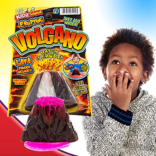 2Chill Small Erupting Volcano Toy (6 Pack) Kids Volcano Science Kit 5429-6p