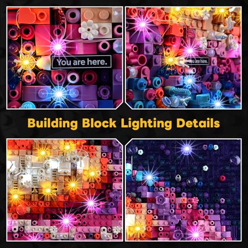 Kyglaring Light Kit for LEGO 31212 Milky Way Galaxy Set, Lights Only - color: 31212-Lighting-Touch