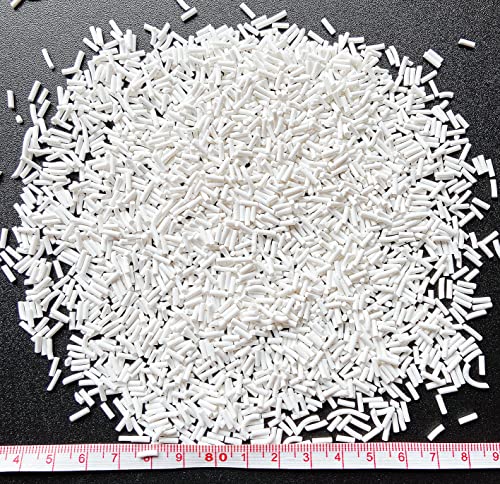 50g Fake Sprinkles Resin Sprinkles Fake Candy Sprinkles Clay Sprinkles Polymer Sprinkles Polymer Clay Slices for Nail Art DIY Crafts Cake Phone Case(2-White) - color: 12-White