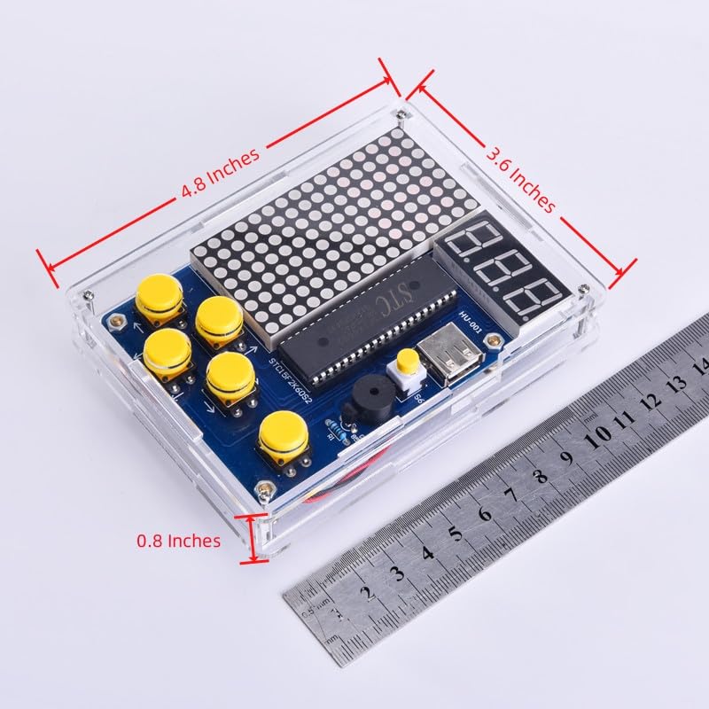 DIY Retro Game Soldering Project Kit, Electronic Practice Soldering Kit