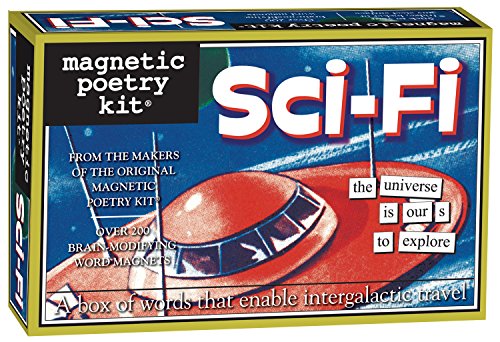 Magnetic Poetry - Sci-Fi Kit - Words for Refrigerator - Write Poems and Letters on the Fridge - Made in the USA - style: Sci-Fi