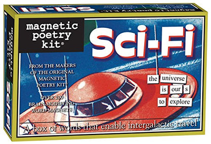 Magnetic Poetry - Sci-Fi Kit - Words for Refrigerator - Write Poems and Letters on the Fridge - Made in the USA - style: Sci-Fi