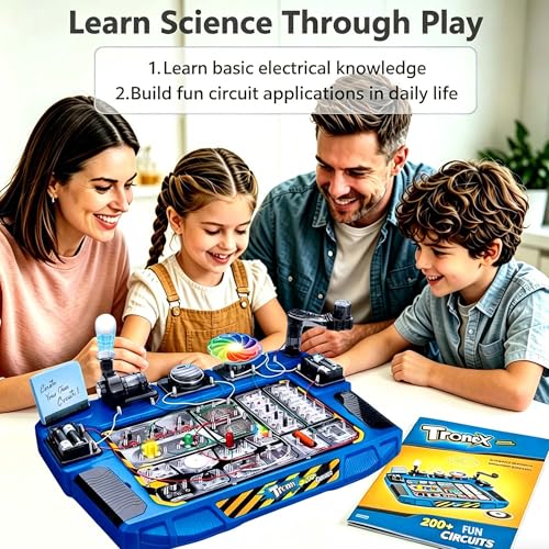 STEM Science Circuit Kits for Kids Age 8-12, Electrical Educational Toys
