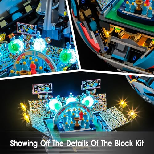 LED Light Kit Compatible with Lego 43019 Editions Sets Soccer Ball Set, Light Kit for Lego 43019 Building Blocks Model, Not Included The Model Set - color: 43019 Soccer Ball Set