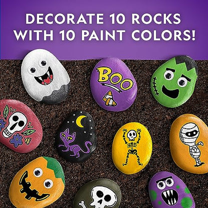 National Geographic Creepy Creatures Rock Painting Halloween Craft Kit - style: Creepy Creatures