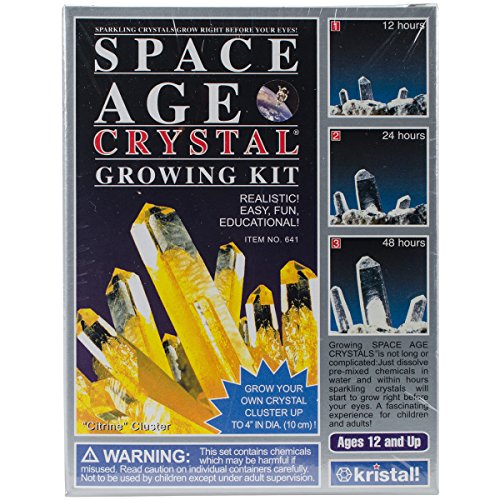 Space Age Crystals: Mini Series: Citrine Crystal Grow Kit